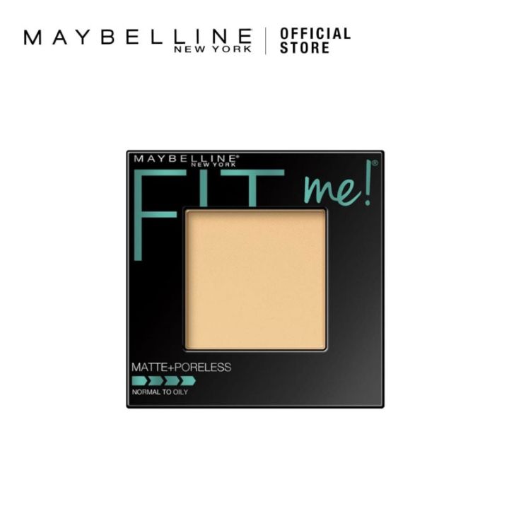 Maybelline Fit Me Matte Poreless Pressed Powder⚘ Lazada