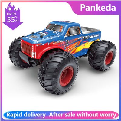 1:20 4WD High Speed Racing Car With LED Lamp 20 Km/H Radio Remote Control Off Road Vehicle 2.4Ghz Childrens Toys Christmas Gift