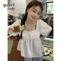 เสื้อแขนสั้น QearlLady สำหรับ504b098ตุ๊กตาฤดูร้อนผู้หญิง