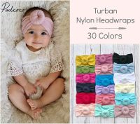 【cw】 2018 Brand New 0-6Y Newborn Infant Kids Bow Hairband Headband Stretch Turban Knot Wrap Headwear Gifts 21 Colors