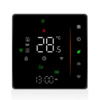 1 Piece Tuya Smart Life Wifi Thermostat Black for Gas Boiler and Warm Floor Heating Home Temperature Controller