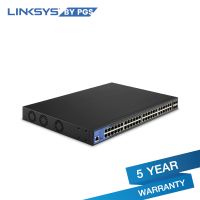 Linksys LGS352MPC Managed Gigabit Switches 48 Port + SFP,PoE + (สวิตซ์)