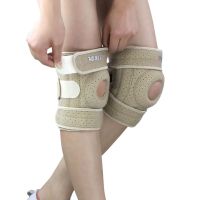 ✆๑✉ 1PCS Breathable Four Spring Knee Support Brace Kneepad Adjustable Patella Knee Pads Safety Sports Kneepad