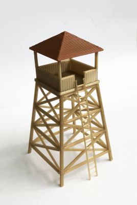 Outland Models Country Watchtower / Lookout Tower (tall) HO Scale Railway Layout