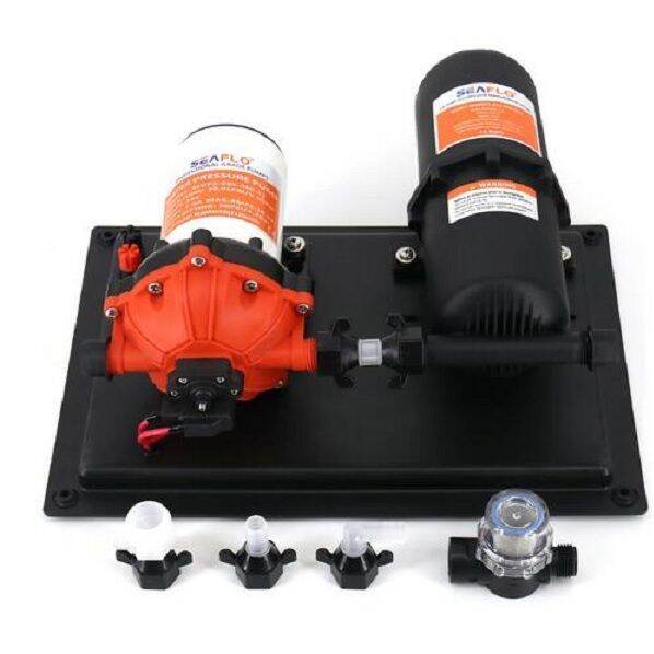 SEAFLO 42 Series Diaphragm Pump 3GPM Water Supply Pressure System Tank