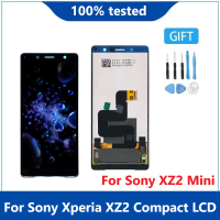 Orig สำหรับ5.0  X Peria XZ2ขนาดกะทัดรัดจอแอลซีดีหน้าจอสัมผัส Digitizer สมัชชาสำหรับ XZ2มินิเปลี่ยนจอแสดงผล H8324 H8314จอแอลซีดี