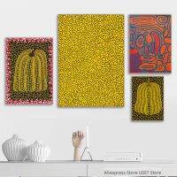 Goodstore Yayoi Kusama บทคัดย่อ Art ผ้าใบโปสเตอร์และพิมพ์ Canvases ภาพวาดตกแต่งบ้าน New