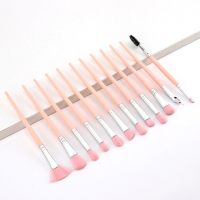 ชุดแปรงแต่งหน้า1-12Pcs Eye Shadow Blending Eyeliner Eyelash Eyebrow Make Up Professional Eyeshadow Brushes