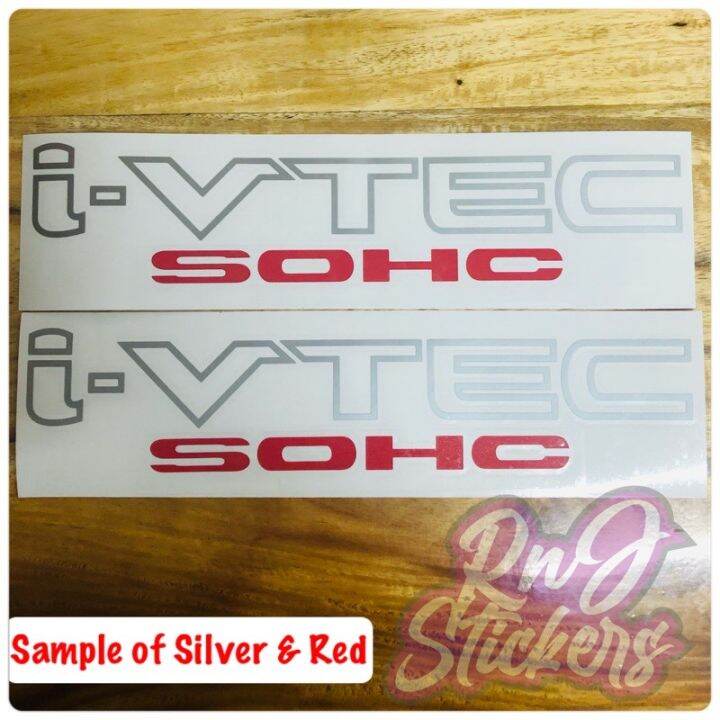 Honda Ivtec / I vtec / Ivtec / Vtec Sohc Dohc Car Sticker/Decal/Vinyl
