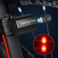 ✑▥ Self Powered Magnetic Induction Bicycle Light Bike Warning Lamp Waterproof Cycling Taillight Bike Rear Light Bike Accessories