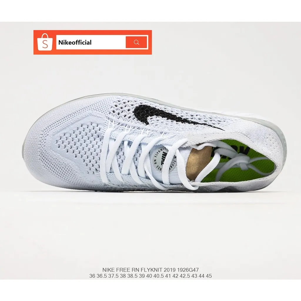Original Nike Free Flyknit 2018 Barefoot 5.0 White Air Cushion Casual Running Shoes For Men | Lazada