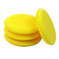 12 pcs High Quality Polishing Pad Car Waxing Sponge Car Care Tools Accessories polishing car Buffing Foam Applicator Sponge Adhesives Tape