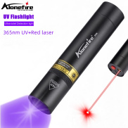Alonefire sv58 Đèn pin UV ánh sáng đen có thể sạc qua USB cầm tay tiện lợi