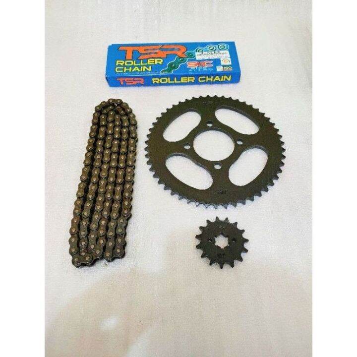YAMAHA XTZ 125 CHAIN AND SPROCKET SET HEAVY DUTY Lazada PH