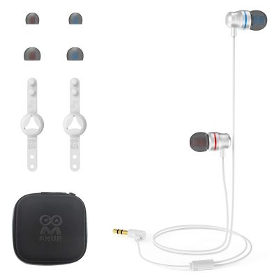 OOM Noise Isolating Earbuds for Quest 2 VR Headset 3D 360 Degree Surround Sound In-Ear Headphones