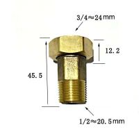 1/2 "3/4" 1 "ชายกับ3/4" 1 "1-1/4" Bsp หญิงกระทู้ทองเหลืองท่อที่เหมาะสมอะแดปเตอร์ C Oupler เชื่อมต่อสำหรับมิเตอร์น้ำ