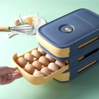 New With Type Breathable Trays Drawer Egg Date Refrigerator Storage Eggs