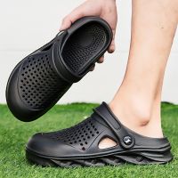 【cw】 Men 39;s Sandals Beach Shoes Outdoor Walking Flat Bottomed No Clogs Garden ！