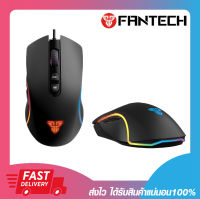 เมาส์เกมมิ่ง เมาส์มาโคร Fantech Gaming Mouse X16 V2 MACRO RGB Black รับประกัน 2 ปี