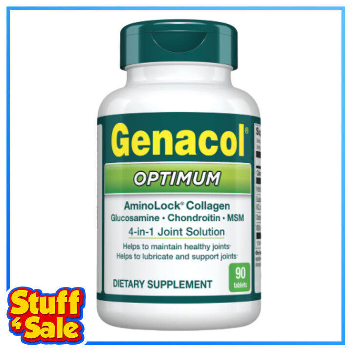 GENACOL Optimum Aminolock Collagen + Glucosamine Chondroitin MSM 4in1