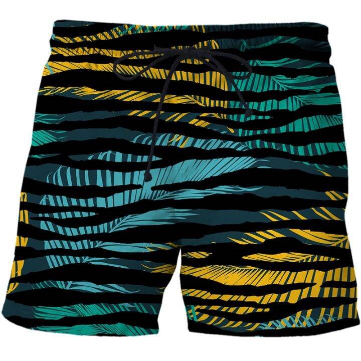 2023-new-fashion-leopard-print-3d-printe-beach-shorts-male-men-board-shorts-anime-short-pants-quick-dry-streetwear-short-homme