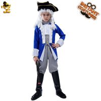 [COD] Kids Boys Pirate Captain Costume Medieval Colonial