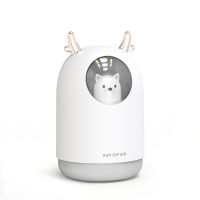 USB Humidifier Cute Pet Ultrasonic Cold Fog Aroma Air Oil Diffuser LED Night Light Lamp Humidifier