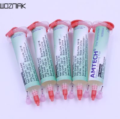 【hot】 Original AMTECH NC-559-ASM BGA PCB No-Clean Solder Paste Welding Advanced Flux Grease 10cc Soldering Repair Tools