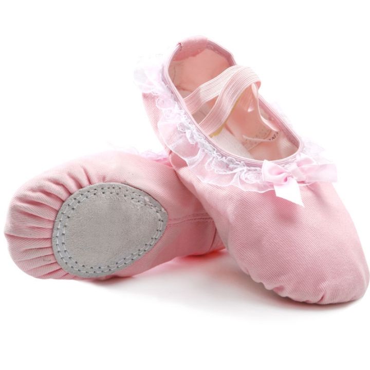 house-of-barbie-พื้นรองเท้าเต็มรูปแบบรองเท้าสำหรับสวมเต้นรำเด็กนักบัลเล่ต์ซ้อมบัลเลต์การฝึกเต้น