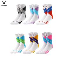 【hot】☎▼  Veidoorn 1 Fashion Design Men Breathable Anti Basketball Cycling Socks