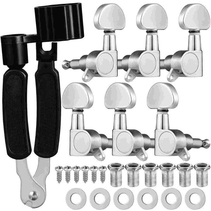 Guitar Tuning Pegs Keys String Peg Electric Tuner Machine Acoustic Bass Tuners Part Parts Screws