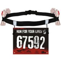 ❃▬ Fitness Triathlon Race Number Belt with Holders Ironman Tri Running Outdoor