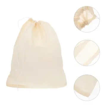 25pcs Cooking Cheesecloth Bags Straining Bags Reusable Drawstring Soup Bags  Soup Socks