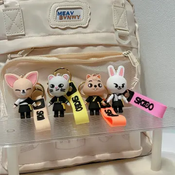 Stray Kids Keychains – Cute Leebit Skzoo Stuffed Keychain