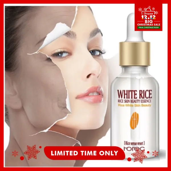 ☜Authentic ROREC White Rice Serum Reduces Wrinkles Dark Spots