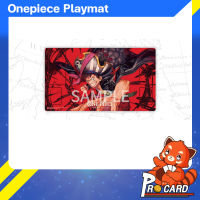 One Piece Card Game Official Play Mat -  Monkey.D.Luffy แผ่นรองเล่นวันพีชการ์ดเกมส์ ลายลูฟี่