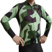 2022 Camo แขนยาวเสื้อจักรยานสวม Road Jersey เสื้อขี่จักรยานจักรยานกีฬา Top Downhill Malliot กระเป๋ารถจักรยานยนต์ Clothes