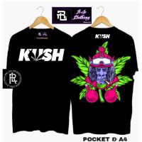 Tee - tshirt สําหรับผู้ชาย◕A.หลวมเสื้อผ้าเสื้อยืด kushTshirt ท็อปส์ซู 420 เสื้อเชิ้ตผ้าฝ้ายเสื้อยืด