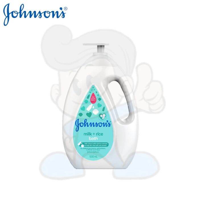 JOHNSON'S Baby Milk Bath 1000ml Lazada PH