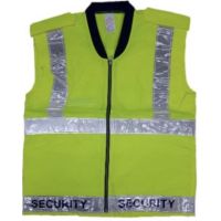 MEN VEST SECURITY KESELAMATAN SAFETY VEST HI VIZ OUTER WARE