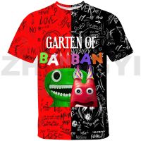 Garten of BanBan 2 Cartoon Print T-shirt 3D Women Fashion Oversized T Shirt Summer Hip Hop Short Sleeve Daily Parent-child Wear