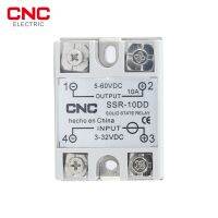 รีเลย์รัฐทึบ CNC 40DD 25DD 10DD DC ควบคุม DC ตลับสีขาวเฟสเดียวโดยไม่ต้องพลาสติกคลุม3-32VDC อินพุต DC 5-60V