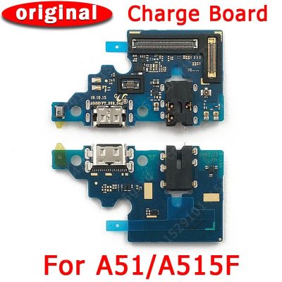 พอร์ตชาร์จเดิมสําหรับ Samsung Galaxy A51 USB Charge Board สําหรับ A515F PCB Dock Connector Flex Cable อะไหล่ทดแทน