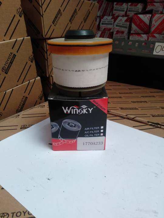 FUEL FILTER 1770A233 (SAME AS 233900L010) FOR ISUZU MUX Lazada PH