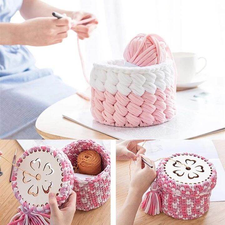 diy-basket-bottom-crochet-basket-base-hollow-wooden-craft-natural-embroidery-knitting-bag-accessories-weaving-supplies