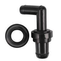 [COD][จัดส่งฟรี]90 degree PCV Valve And Grommet Kit For Honda / Toyota 17130-PM6-003 + 17139-PK1-000