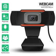 Webcam Web 480P 720P USB Camera Máy Tính PC HD 300 Megapixel Có Micrô Thu thumbnail