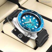 นาฬิกาผู้ชาย FOXBOX cross-border movement of men quartz watch luminous waterproof wrist meteorites crack rotating bezel. 0025