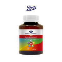 Boots Multi-Vitamins+Iron บู๊ทส์ มัลติ-วิตามิน พลัส ไอรอน 30 แคปซูล