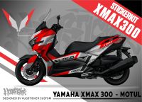 สติ๊กเกอร์สสำหรับติดรถ X-MAX - ลาย Motul